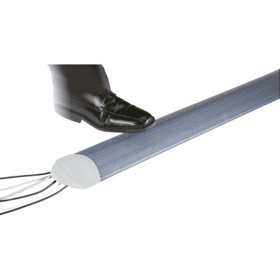 SERPA B15 HG - Conducto de cable, incl. 2 tapas de extremo, 1,5 m, gris claro SERPA B15 HG - Conducto de cable, incl. 2 tapas de extremo, 1,5 m, gris claro