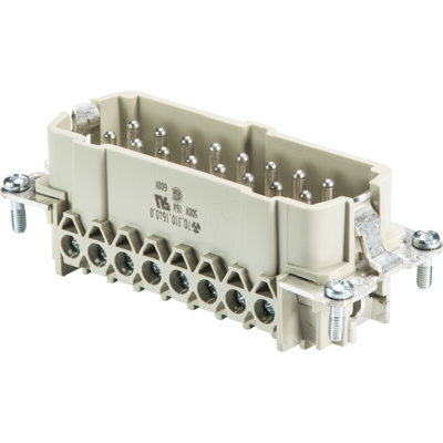 Conector eléctrico Wieland Electric 70.310.1640.0 Revos BASIC 16 Pines Conector eléctrico Wieland Electric 70.310.1640.0 Revos BASIC 16 Pines