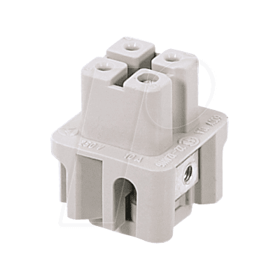 WIELAND MIN BUS 3 2,5 - Inserciones REVos mini, hembra, 3 + PE WIELAND MIN BUS 3 2,5 - Inserciones REVos mini, hembra, 3 + PE
