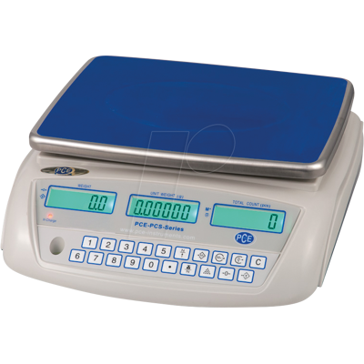 Báscula de inventario PCE Instruments - 30kg, 0.5g, Batería y Corriente Báscula de inventario PCE Instruments - 30kg, 0.5g, Batería y Corriente
