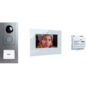 M-E ME VD ALU 6109AW - Sistema de intercomunicador de vídeo - Antracita M-E ME VD ALU 6109AW - Sistema de intercomunicador de vídeo - Antracita