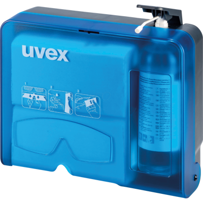 UVEX 9970005 - Estación de limpieza de gafas, accesorios de limpieza 997 UVEX 9970005 - Estación de limpieza de gafas, accesorios de limpieza 997