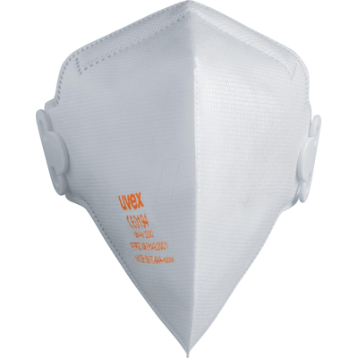 UVEX 8743200 - Máscara plegable uvex silv-Air classic 3200 FFP2, paquete UVEX 8743200 - Máscara plegable uvex silv-Air classic 3200 FFP2, paquete