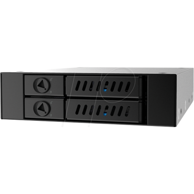 CHIEFTEC CFT CMR-225 - Bastidor intercambiable 3,5 para 2x 2,5 SATA CHIEFTEC CFT CMR-225 - Bastidor intercambiable 3,5 para 2x 2,5 SATA