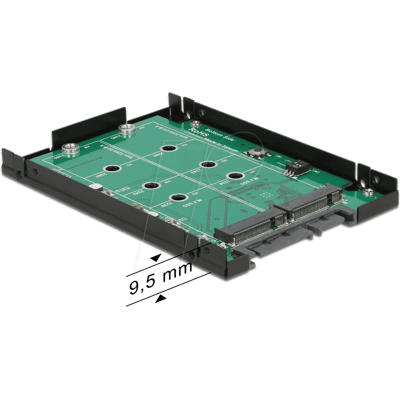 DELOCK 62590 - Convertidor SATA 22pin > 2 x M.2 NGFF 9,5 mm (2.5") DELOCK 62590 - Convertidor SATA 22pin > 2 x M.2 NGFF 9,5 mm (2.5")