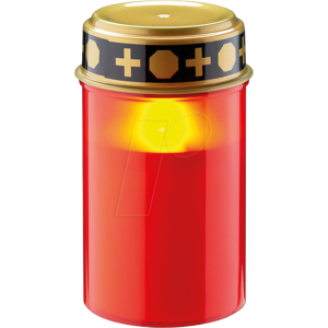 GOOBAY 74366 - Luz de tumba LED - Temporizador, Rojo GOOBAY 74366 - Luz de tumba LED - Temporizador, Rojo