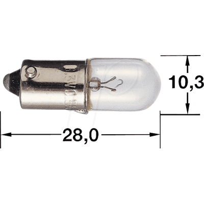 BARTHELME - L 3490B - BA9s - 130V 20mA - Lamp BARTHELME - L 3490B - BA9s - 130V 20mA - Lamp