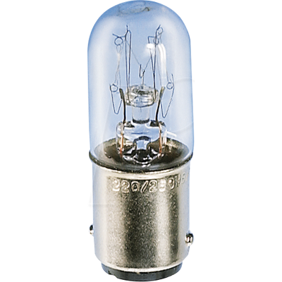 BARTHELME BARTH 100018 - Lámpara de tubo 16x45 24-30V 6-10W BA15d BARTHELME BARTH 100018 - Lámpara de tubo 16x45 24-30V 6-10W BA15d
