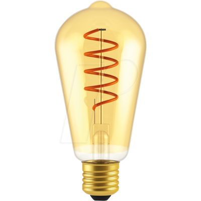 BLULAXA 48942 - Lámpara LED E27, 5 W, 250 lm, 1800 K, filamento BLULAXA 48942 - Lámpara LED E27, 5 W, 250 lm, 1800 K, filamento