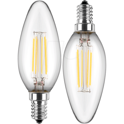 BLULAXA - 49801 - E14 - 4.5W - LED filamento vela lámpara BLULAXA - 49801 - E14 - 4.5W - LED filamento vela lámpara
