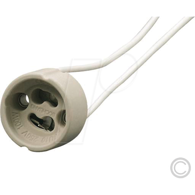 GREENLED GL 0900 - Portalámparas GU10, cerámica, blanco GREENLED GL 0900 - Portalámparas GU10, cerámica, blanco