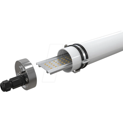 GREENLED GL 69800000 - Luz de tubo, 20 W, 3000 lm, CCT, IP65, resistente al amoníaco GREENLED GL 69800000 - Luz de tubo, 20 W, 3000 lm, CCT, IP65, resistente al amoníaco