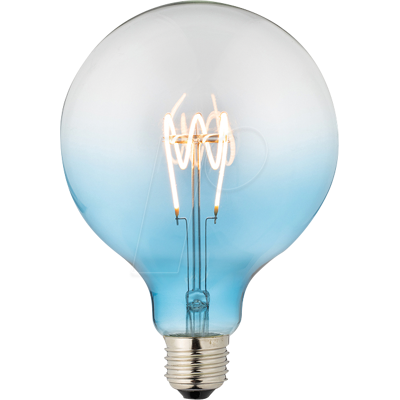 SCHIEFER LIGHTING SCHI LF023925006 - E27 TR G125x180 140Lm 4W Azul SCHIEFER LIGHTING SCHI LF023925006 - E27 TR G125x180 140Lm 4W Azul