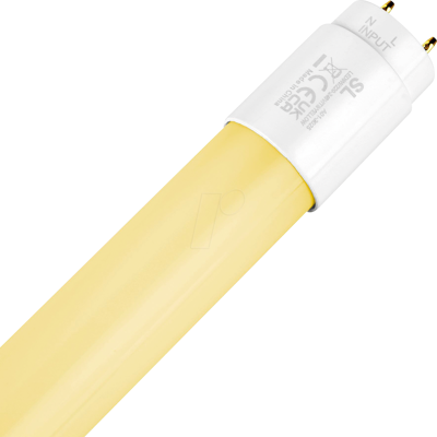 SCHIEFER LIGHTING SCHI L498059004 - Tubo LED T8, 9 W, 600 mm, amarillo SCHIEFER LIGHTING SCHI L498059004 - Tubo LED T8, 9 W, 600 mm, amarillo