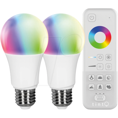 Set de Bombillas LED inteligentes Müller-Licht - Blanco/Color E27 Set de Bombillas LED inteligentes Müller-Licht - Blanco/Color E27
