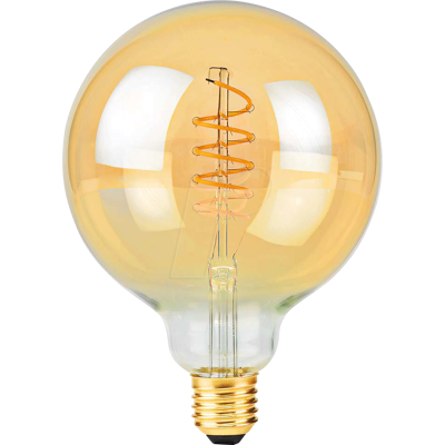 NEDIS N LBE27G95GD - Lámpara de filamento LED E27, 3,8 W, 250 lm, 2100 K, aten NEDIS N LBE27G95GD - Lámpara de filamento LED E27, 3,8 W, 250 lm, 2100 K, aten
