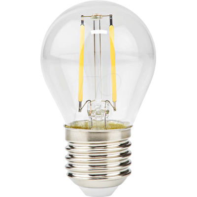 NEDIS N LBFE27G452 - Lámpara de filamento LED E27, 4,5 W, 470 lm, 2700 K, aten NEDIS N LBFE27G452 - Lámpara de filamento LED E27, 4,5 W, 470 lm, 2700 K, aten
