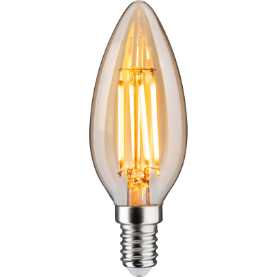 PAULMANN PLM 29191 - Lámpara LED E14, 4,9 W, 450 lm, 1800 K, atenuable, filame PAULMANN PLM 29191 - Lámpara LED E14, 4,9 W, 450 lm, 1800 K, atenuable, filame