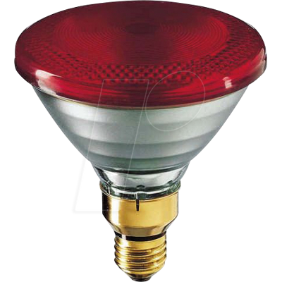 PHILIPS PHI 12898015 - Lámpara de calor InfraPhil E27, 175 W, roja, par38 PHILIPS PHI 12898015 - Lámpara de calor InfraPhil E27, 175 W, roja, par38