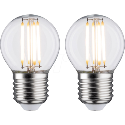 PAULMANN PLM 28640 - Lámpara de filamento LED E27, 2x5 W, 470 lm, 2700 K.. PAULMANN PLM 28640 - Lámpara de filamento LED E27, 2x5 W, 470 lm, 2700 K..