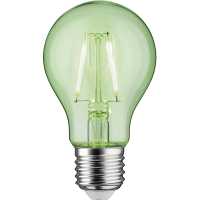PAULMANN PLM 28724 - Lámpara LED E27 1,1 W, verde PAULMANN PLM 28724 - Lámpara LED E27 1,1 W, verde