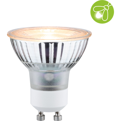 PAULMANN PLM 28972 - Foco LED GU10, 4 W, 320 W, 2200 K, apto para insectos PAULMANN PLM 28972 - Foco LED GU10, 4 W, 320 W, 2200 K, apto para insectos