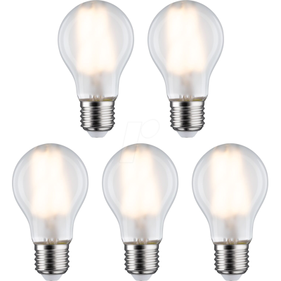 PAULMANN PLM 29090 - Lámpara de filamento LED, 7 W, 806 lm, 2700 K, paquete de PAULMANN PLM 29090 - Lámpara de filamento LED, 7 W, 806 lm, 2700 K, paquete de