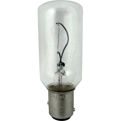 SCHIEFER LIGHTING SCHI 267039800 - Bombilla de filamento incandescente, T25x70, 24 V, 25 W, BAY15d SCHIEFER LIGHTING SCHI 267039800 - Bombilla de filamento incandescente, T25x70, 24 V, 25 W, BAY15d