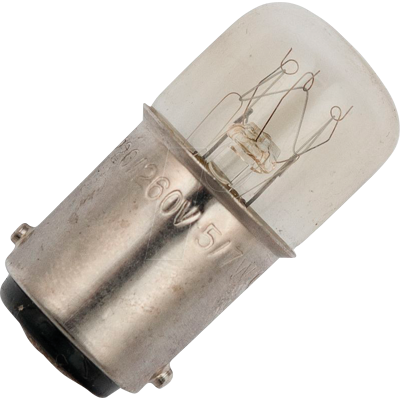SCHIEFER LIGHTING SCHI 153566500 - BA15d T16x35 130 V 38 mA 5 W C-5a 2 Khrs transparente SCHIEFER LIGHTING SCHI 153566500 - BA15d T16x35 130 V 38 mA 5 W C-5a 2 Khrs transparente