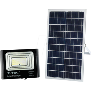 V-TAC VT-94012 - Foco LED con panel solar, 35 W, 6000 K. V-TAC VT-94012 - Foco LED con panel solar, 35 W, 6000 K.