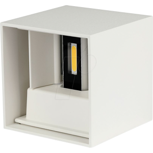 V-TAC VT-218527 - Lámpara de pared, 11 W, 1360 lm, 3000 K, blanco, IP65 V-TAC VT-218527 - Lámpara de pared, 11 W, 1360 lm, 3000 K, blanco, IP65