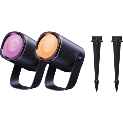 Faro exteriores Govee - Kit de 2 proyectores LED inteligentes Faro exteriores Govee - Kit de 2 proyectores LED inteligentes