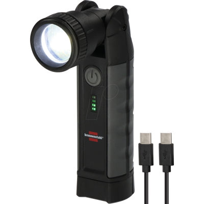 BRENNENSTUHL BRE 1173750007 - Linterna LED a batería, 1000 lm, carga inalámbrica BRENNENSTUHL BRE 1173750007 - Linterna LED a batería, 1000 lm, carga inalámbrica