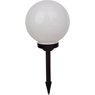 BLULAXA 49920 - Luz solar LED en estaca - Globo - Blanco - 25cm - IP44 BLULAXA 49920 - Luz solar LED en estaca - Globo - Blanco - 25cm - IP44