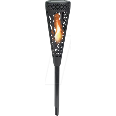 BLULAXA 51017 - Pincho solar LED floral, con efecto parpadeante, IP44 BLULAXA 51017 - Pincho solar LED floral, con efecto parpadeante, IP44