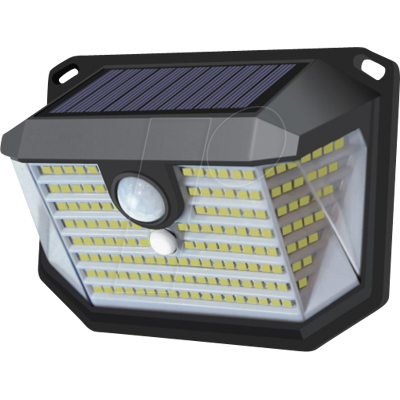 Luxula LX-LXSO400120 Luz de Pared Solar - Sensor PIR, 3 Modos, IP44 Luxula LX-LXSO400120 Luz de Pared Solar - Sensor PIR, 3 Modos, IP44