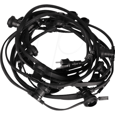 HQ POWER HQ PL11002 - Guirnalda, para exteriores, 10 m, 20 monturas HQ POWER HQ PL11002 - Guirnalda, para exteriores, 10 m, 20 monturas