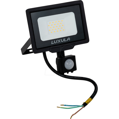 Luxula LX400125 Foco LED - 20 W, 4000 K, 2000 lm, IP65, Detector de movimiento Luxula LX400125 Foco LED - 20 W, 4000 K, 2000 lm, IP65, Detector de movimiento