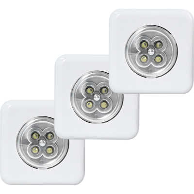 MÜLLER LICHT MLI 27700092 - Lámpara led móvil Triplex, 6500 K, 3x, blanco MÜLLER LICHT MLI 27700092 - Lámpara led móvil Triplex, 6500 K, 3x, blanco