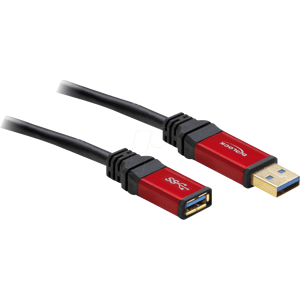 DELOCK 82752 - Cable USB 3.0, conector macho A a conector hembra A, 1 m DELOCK 82752 - Cable USB 3.0, conector macho A a conector hembra A, 1 m