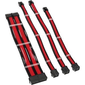 KOLINK 05167 - Kolink Core Standard Cable Set - negro/rojo KOLINK 05167 - Kolink Core Standard Cable Set - negro/rojo