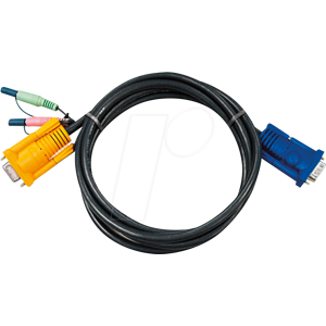 ATEN 2L-5203A - Cable KVM, VGA, audio, 3 m ATEN 2L-5203A - Cable KVM, VGA, audio, 3 m