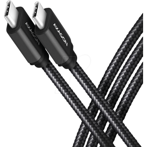AXAGON AXG BUCM3-CM15AB - Cable de carga y sincronización, USB-C, PD 60 W, 1,5 m AXAGON AXG BUCM3-CM15AB - Cable de carga y sincronización, USB-C, PD 60 W, 1,5 m