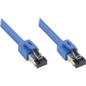 GOOD CONNECTIONS GC 8080-010B - Cable de conexión Cat.8,1 S/FTP, 1m, azul GOOD CONNECTIONS GC 8080-010B - Cable de conexión Cat.8,1 S/FTP, 1m, azul