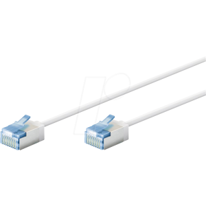 GOOBAY 74326 - Cable de interconexiones Cat.6a U/FTP super slim 0,15 m blanco GOOBAY 74326 - Cable de interconexiones Cat.6a U/FTP super slim 0,15 m blanco
