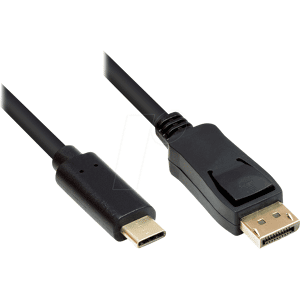 GOOD CONNECTIONS GC M0107 - Cable USB, enchufe C > DisplayPort 1,2 enchufes, UHD, 3 m.. GOOD CONNECTIONS GC M0107 - Cable USB, enchufe C > DisplayPort 1,2 enchufes, UHD, 3 m..