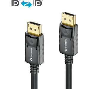 SONERO SON X-PDC010-010 - DisplayPort 1,2 cable, 4K 60 Hz, 1,0 m.. SONERO SON X-PDC010-010 - DisplayPort 1,2 cable, 4K 60 Hz, 1,0 m..