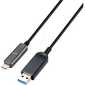 TTL NETWORK TTL USB-AOC-AC10 - Cable híbrido AOC USB 3.0, USB-C a USB-a, 10 m TTL NETWORK TTL USB-AOC-AC10 - Cable híbrido AOC USB 3.0, USB-C a USB-a, 10 m