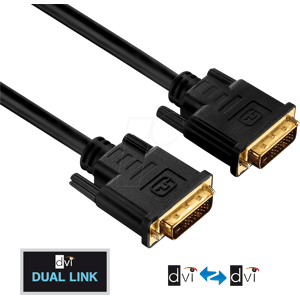 PURELINK PURE PI4200-005 - Cable monitor DVI 24+1 macho, doble enlace, 0,5 m.. PURELINK PURE PI4200-005 - Cable monitor DVI 24+1 macho, doble enlace, 0,5 m..