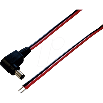 BKL 075113 - Conector de cable CC 2,5/5,5 mm RT/sw 0,5m BKL 075113 - Conector de cable CC 2,5/5,5 mm RT/sw 0,5m
